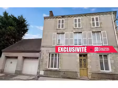 exclusivité - maison bourgeoise en hyper centre à chateauneuf sur loire avec double...