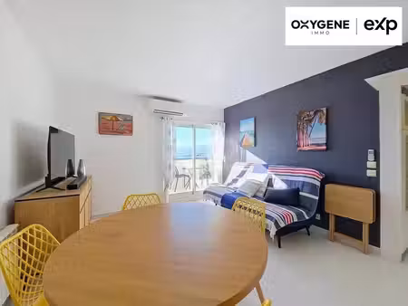 grand t2 avec vue - accès direct plage - parking privé