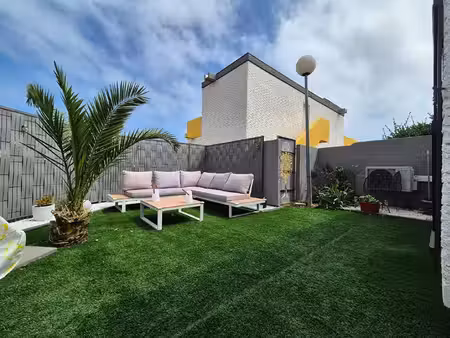 maison avec jardin privatif - état neuf - le barcarès