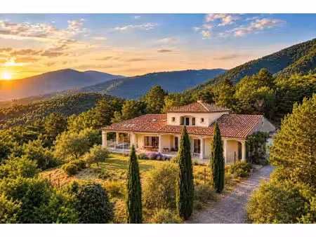 exclusivité - dieulefit villa avec vue panoramique
