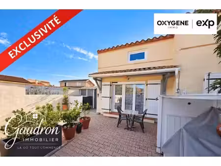 maison t3 - quartier calme - plage - meublée