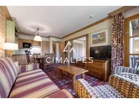 appartement 1 chambre - skis aux pieds