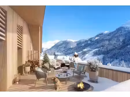 appartement triplex - vue panoramique - les chalets d'hauteluce
