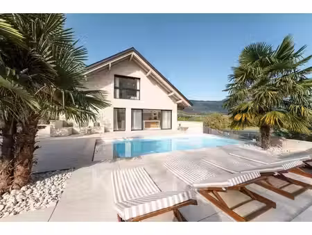 sublime propriété contemporaine neuve avec vue panoramique — cha