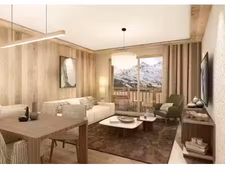 appartement une chambre - skis aux pieds