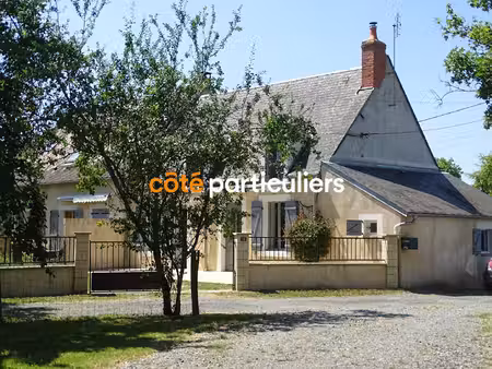 maison avec garage 10 mn de châteauneuf sur cher