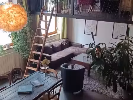 appartement canut 3 pièces avec mezzanine  pentes de la croix-rousse