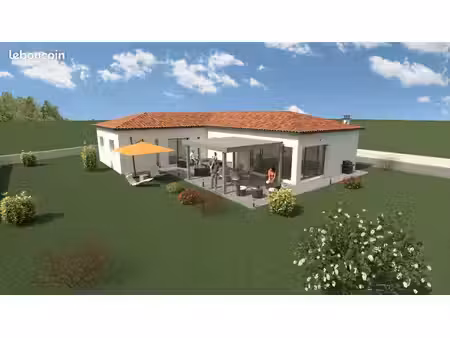 maison contemporaine de plan pied à marcy-l'etoile (69)