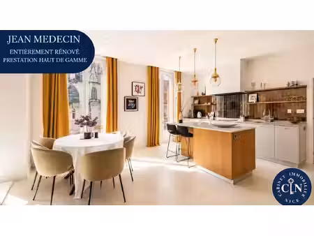 3 pièces 93 m² - vue cathédrale plein sud - jean médecin