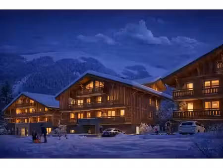 lumière du matin  air de montagne et terrasse privée — un rez-de-jardin à montriond
