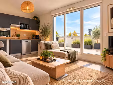 appartement 2 pièces 48 m²
