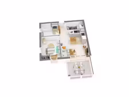location appartement 2 pièces 48 m² à saint-paul-lès-dax (40990)  653 €