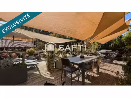 225m² de caractère  des arbres et une guinguette