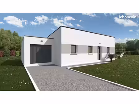 maison 82 m² avec terrain à guenrouet (44)