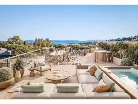 appartement d'exception avec rooftop et magnifique vue mer - le lavandou