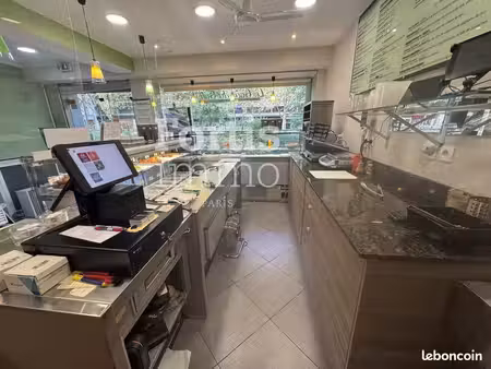 fonds de commerce  traiteur 46 m² paris 12ème