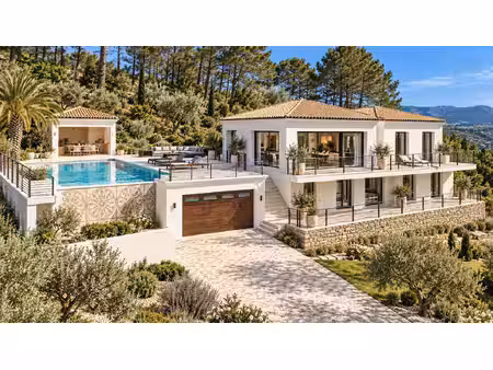 le thoronet – villa contemporaine en position dominante