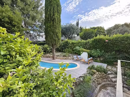 charmante maison de ville avec jardin et piscine--cannes centre