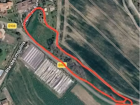 terrain constructible a vendre