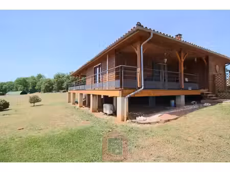 maison ossature bois à 10 min de puy-l'évêque (46700) 3 chambres  terrain 8 400 m2
