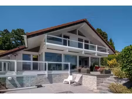maison contemporaine avec piscine et panorama d'exception à pringy