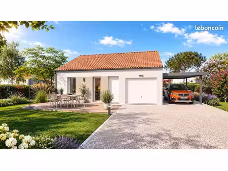 projet de construction d'une maison 60 m² avec terrain à saint-jean-sur-veyle (01)