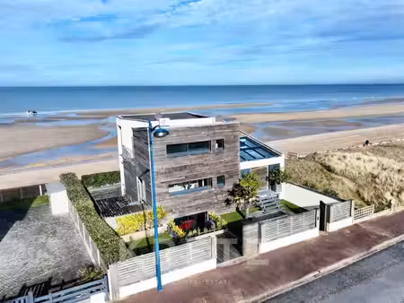villa d'architecte design sur la plage - villers sur mer - terra