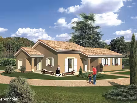maison 90 m² avec terrain à chalamont (01)