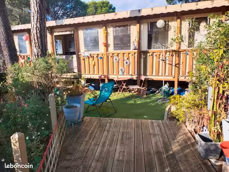 mobil-home louisiane caraïbes 2018 - 40m² – 3 chambres + terrasse couverte et fermée de 36