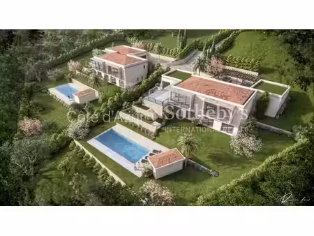 terrain constructible à vendre à mougins avec permis purgé pour
