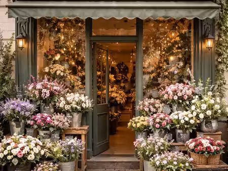 magasin fleuriste