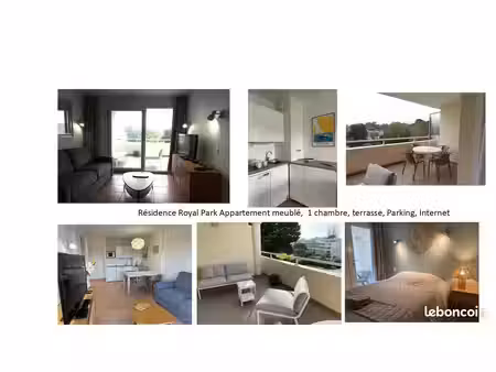 appartement meublé terrasse parking internet