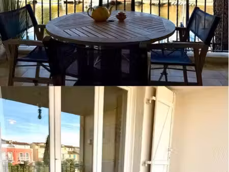 appartement vue marina sur port-grimaud climatisé