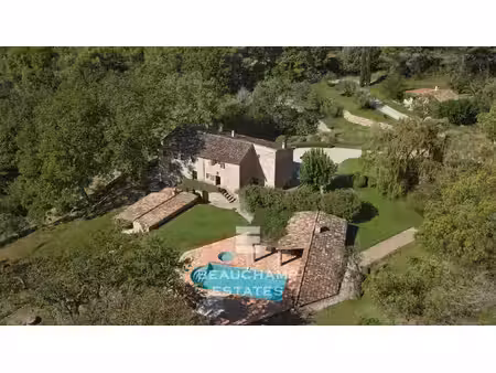 bastide en pierre 8 chambres avec vues panoramiques – seillans