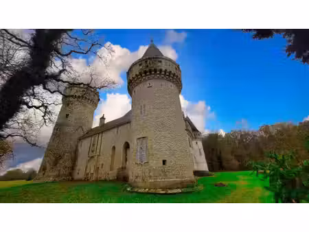 magnifique château xiiè-xivè siècle dans le berry