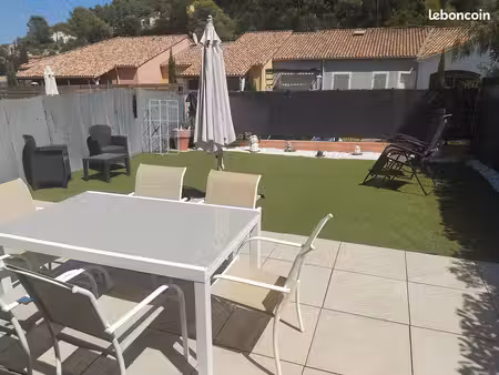 ? maison contemporaine 2022 – triple a – terrasse 30 m² et 3 stationnements à solliès-touc