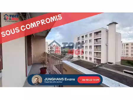 appartement t3 de 58 m2 proximité immédiate centre-ville de vesoul