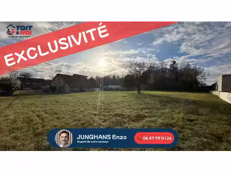 terrain à bâtir de 20 ares 45 grand potentiel