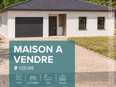 maison neuve 99 m² avec terrain de 890 m² – yzeure