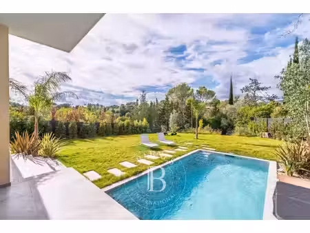 valbonne - villa contemporaine neuve à pied du village
