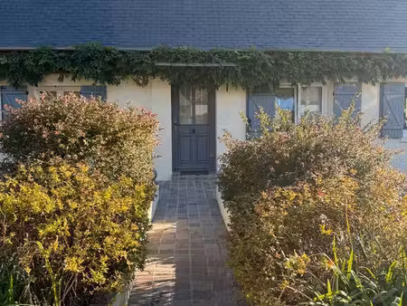 charmante longère normande rénovée avec jardin et dépendances