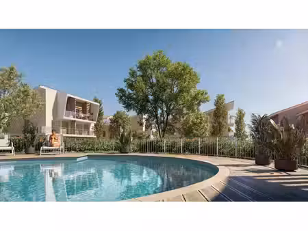 antibes - programme neuf - maison 3 pièces avec jardin  terrasse et place de...