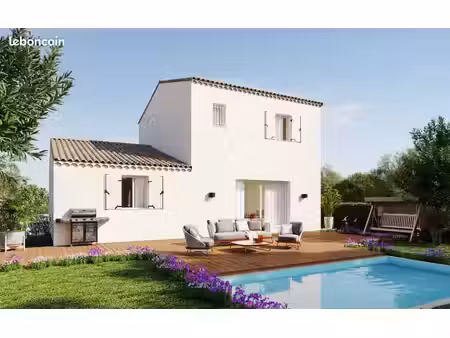 maison 100 m² avec terrain à la crau (83)