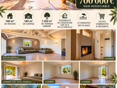 maison le castellet 140 m²