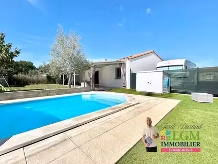 la roche‑sur‑yon – maison récente avec piscine et grand stationnement