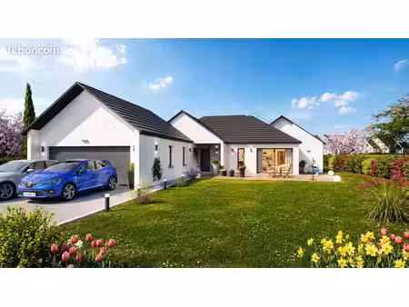 projet de construction d'une maison 140 m² avec terrain à vendat (03)