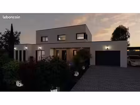 projet de construction d'une maison 172 m² avec terrain à yzeure (03)