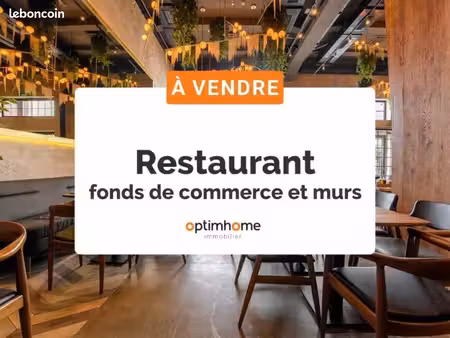 fonds de commerce restaurant 82 m²
