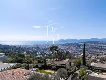 a vendre - villa à rénover - domaine sécurisé - le cannet collines