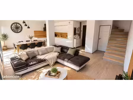 maison mitoyenne avec garage + terrasse + jardin